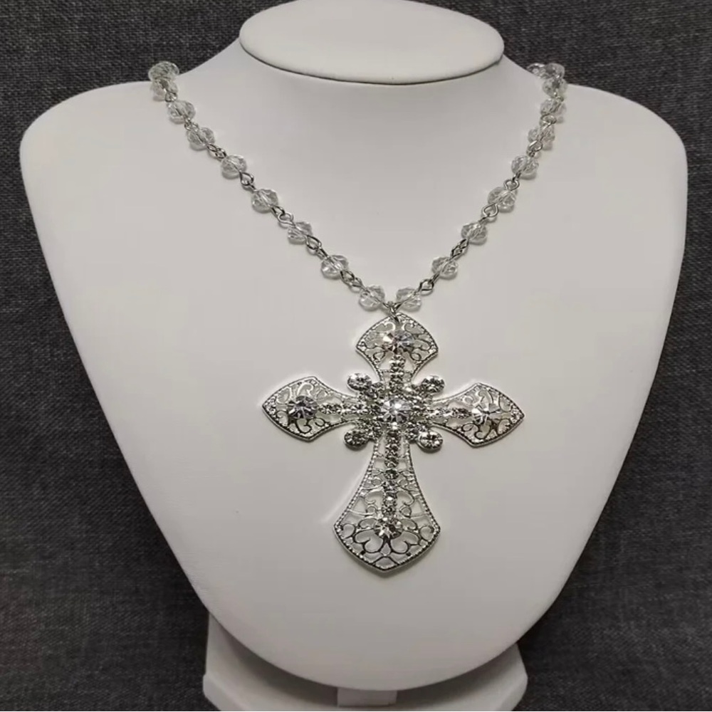 Gothic cross necklace